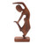 Wood sculpture 'Spirit Dancer'
