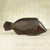 Original Hand Carved Wood Fish Sculpture 'African Fish'