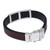 Men's leather bracelet 'Wonderer'