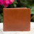 Men's leather wallet 'Explorer in Brown'