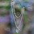Fair Trade Sterling Silver Men Jewelry Necklace 'Bali Shield'