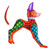 Copal Wood Mexican Hairless Dog Alebrije from Mexico 'Mexican Hairless Dog'