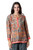 Hand Embroidered Floral Tunic from India 'City Sunset'