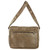 Faux Leather Messenger Bag in Burnt Sienna from Costa Rica 'Preparedness in Burnt Sienna'