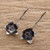 Sterling Silver Drop Earrings from Costa Rica 'Floral Happiness'