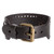 Black Men's Bracelet in Faux Leather 'Tamarindo Trend in Black'