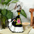 Hand Painted Papier Mache Catrina Sculpture 'Tehuana Dancer'