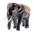 Artisan Crafted Lacquerware Elephant Sculpture 'Royal Stampede'