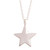 Sterling Silver Rounded Star Pendant Necklace from Peru 'Luminous Star'