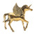 Artisan Crafted Brass Unicorn Sculpture 'Last Unicorn'