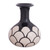 Petal Motif Chulucanas Ceramic Decorative Vase from Peru 'Chulucanas Petals'