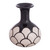 Petal Motif Chulucanas Ceramic Decorative Vase from Peru 'Chulucanas Petals'