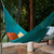 Teal Cotton Rope Hammock Double 'Uxmal Peacock'