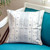 Smoky Grey on White Cushion Cover from Chiapas 'Smoky Cloud'