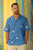 Men's IndIgo Short Sleeved Shirt 'Ocean Blue'