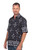 Hand Woven Men's Ikat Cotton Shirt 'Dark Ash'