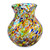 Hand Blown Glass Pitcher 71 Oz Multicolor Mexican Art 'Confetti'