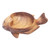 Artisan Carved Wood Fish Catchall 'Faithful Fish'