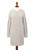 Baby Alpaca Grey Tunic Sweater Dress 'Long Lines in Grey'