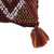 Brown Textured Handwoven Alpaca Blend Morral Shoulder Bag 'Earth Dove'