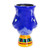 Blue Ceramic Flower Pot 'Top Cat in Blue'