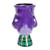 Handmade Purple Ceramic Planter 'Top Cat in Purple'