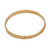 2 Gold Plated 925 Slim Half Hoop Bangle Bracelets from Bali 'Slim Radiant Shine'