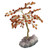 Handmade Carnelian Gemstone Tree Crafted in Brazil 'Mystical Tree'