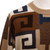 Intarsia Knit Alpaca Wool Men's Sweater 'Chavin Geometry'