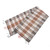 Handcrafted Cotton Blend Table Runner with Checkered Pattern 'Checkered Colors'