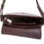 Textured Leather Shoulder Bag with Adjustable Strap  Tassel 'Natural Elegance'