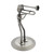 Auto part sculpture 'Rustic Jazz Trombone'