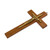 Artisan Crafted Cedar Wood Modern Wall Crucifix 'Jesus Our Savior'