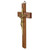 Artisan Crafted Cedar Wood Modern Wall Crucifix 'Jesus Our Savior'