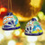 Bell-Shaped Talavera-Style Ceramic Ornaments Pair 'Talavera Bells'