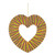 Hand-Loomed Cotton Worry Doll Heart Wreath From Guatemala 'Amor'