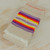 Striped 100 Cotton Napkins from Guatemala Set of 6 'Sunset Dinner'