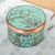 Handcrafted Hammered Copper Petite Keepsake Box 'Antique Patina'