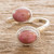 Natural Rhodonite Ring from Guatemala 'Plain and Simple'