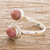 Natural Rhodonite Ring from Guatemala 'Plain and Simple'