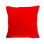 Red and Blue Brocade Cotton Cushion Cover from Mexico 'Red with Blue'