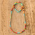 Multicolored Beaded Strand Necklace 'Colorful Strokes'