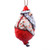 Hand-Painted Papier Mache Santa Claus Ornament from Armenia 'Sleepy Santa'