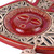 Handcrafted Traditional Red Ceramic Daghdghan Ornament 'Red Daghdghan'