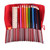 Wooden Colored Pencil Set and Red Cotton Roll Case 'Creative Crimson'