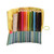 Wooden Colored Pencil Set and Yellow Cotton Roll Case 'Creative Sunshine'