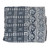 Block-Printed Duvet Cover and Sham Set 3 Pieces 'Rajasthani Grey'