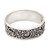 Hand Crafted Sterling Silver Band Ring 'Little Wonder'