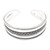 Handmade Sterling Silver Cuff Bracelet from Bali 'Clarity of Thought'