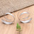 Artisan Crafted Sterling Silver Drop Earrings 'North Wind'